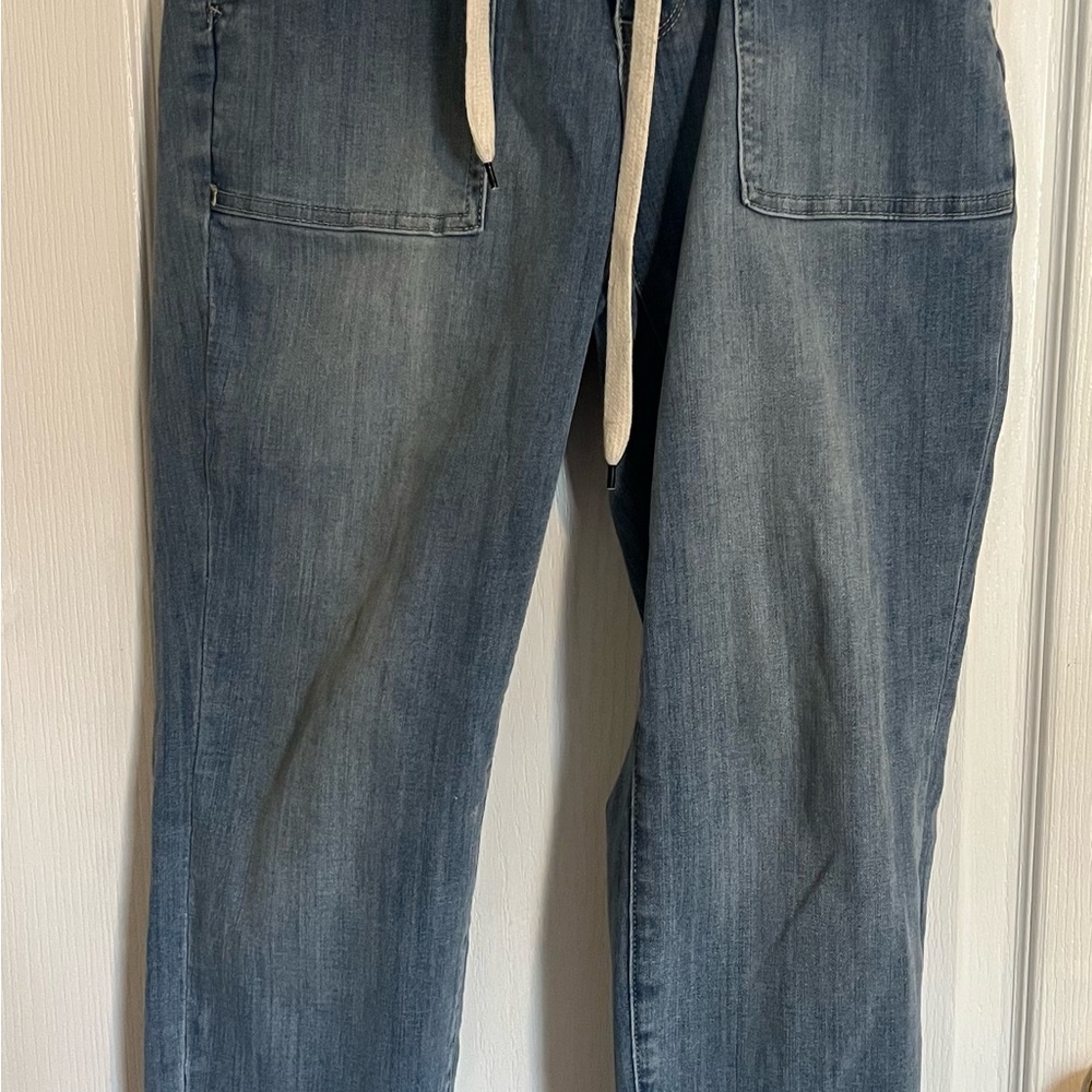 Judy Blue High Rise Blue Jeans Relaxed Fit Joggers